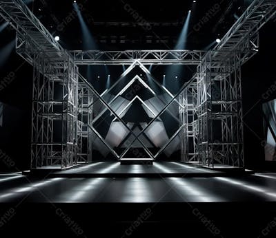 Fotografia De Estrutura De Ferro, Estilo De Palco De Metal 256