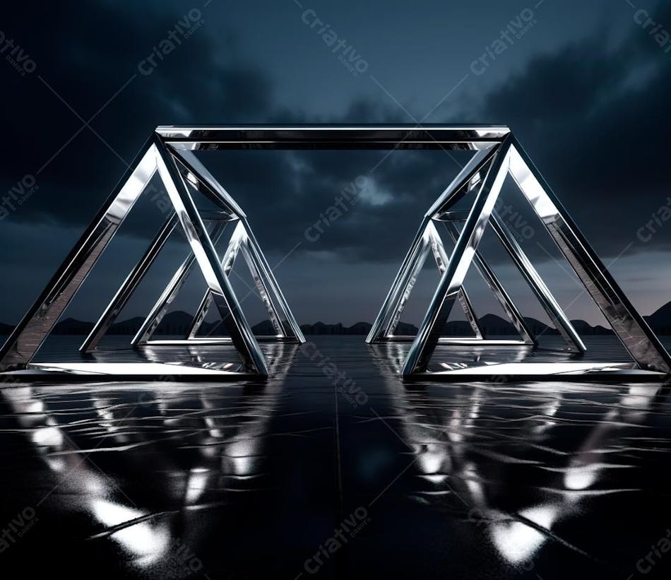 Fotografia De Estrutura De Ferro, Estilo De Palco De Metal 257