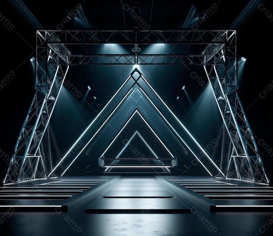 Fotografia De Estrutura De Ferro, Estilo De Palco De Metal 263