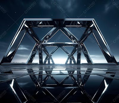 Fotografia De Estrutura De Ferro, Estilo De Palco De Metal 270