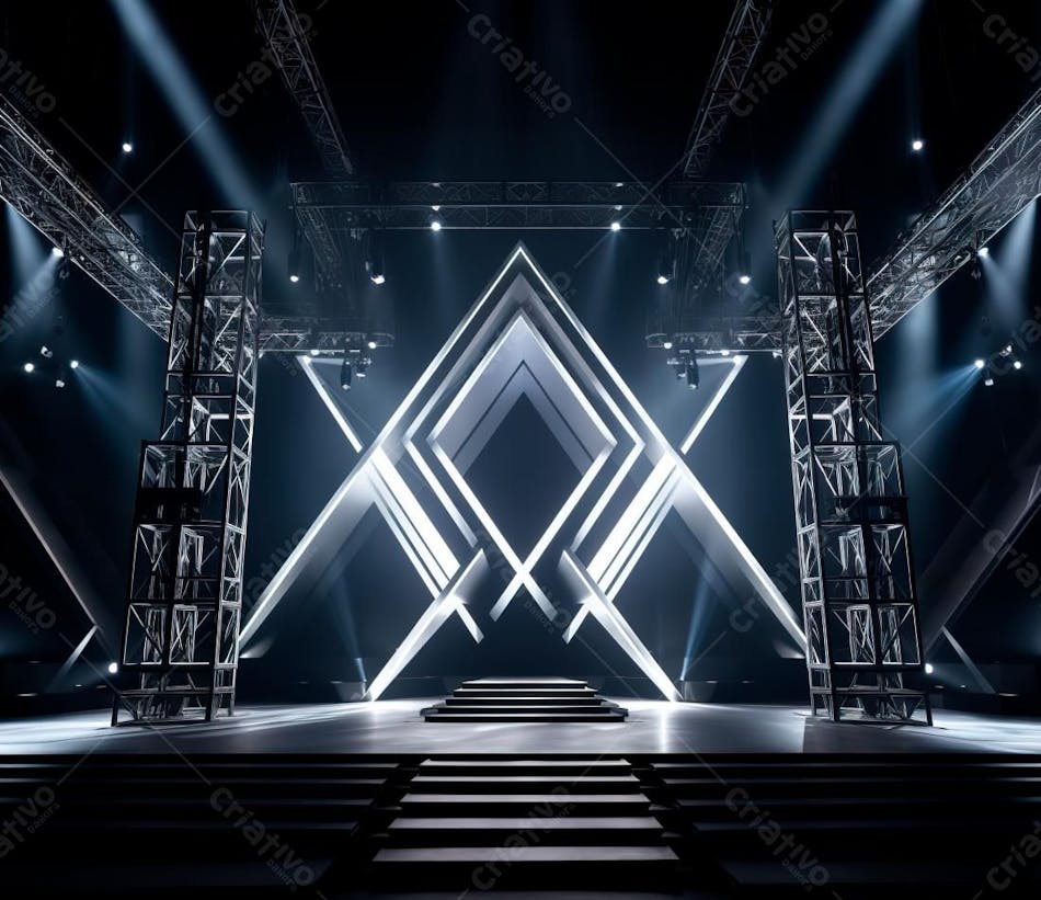 Fotografia De Estrutura De Ferro, Estilo De Palco De Metal 272