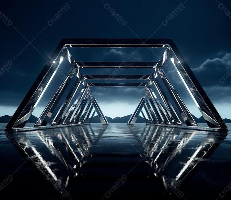 Fotografia de estrutura de ferro, estilo de palco de metal 277