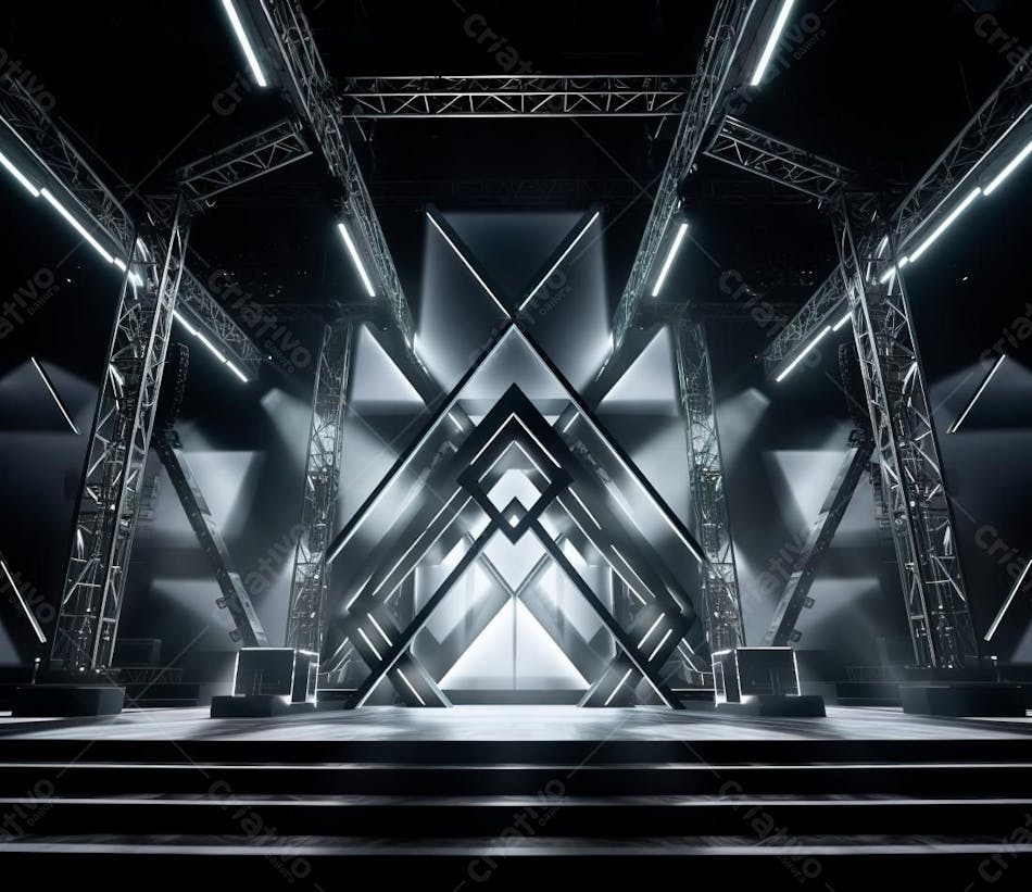 Fotografia De Estrutura De Ferro, Estilo De Palco De Metal 285