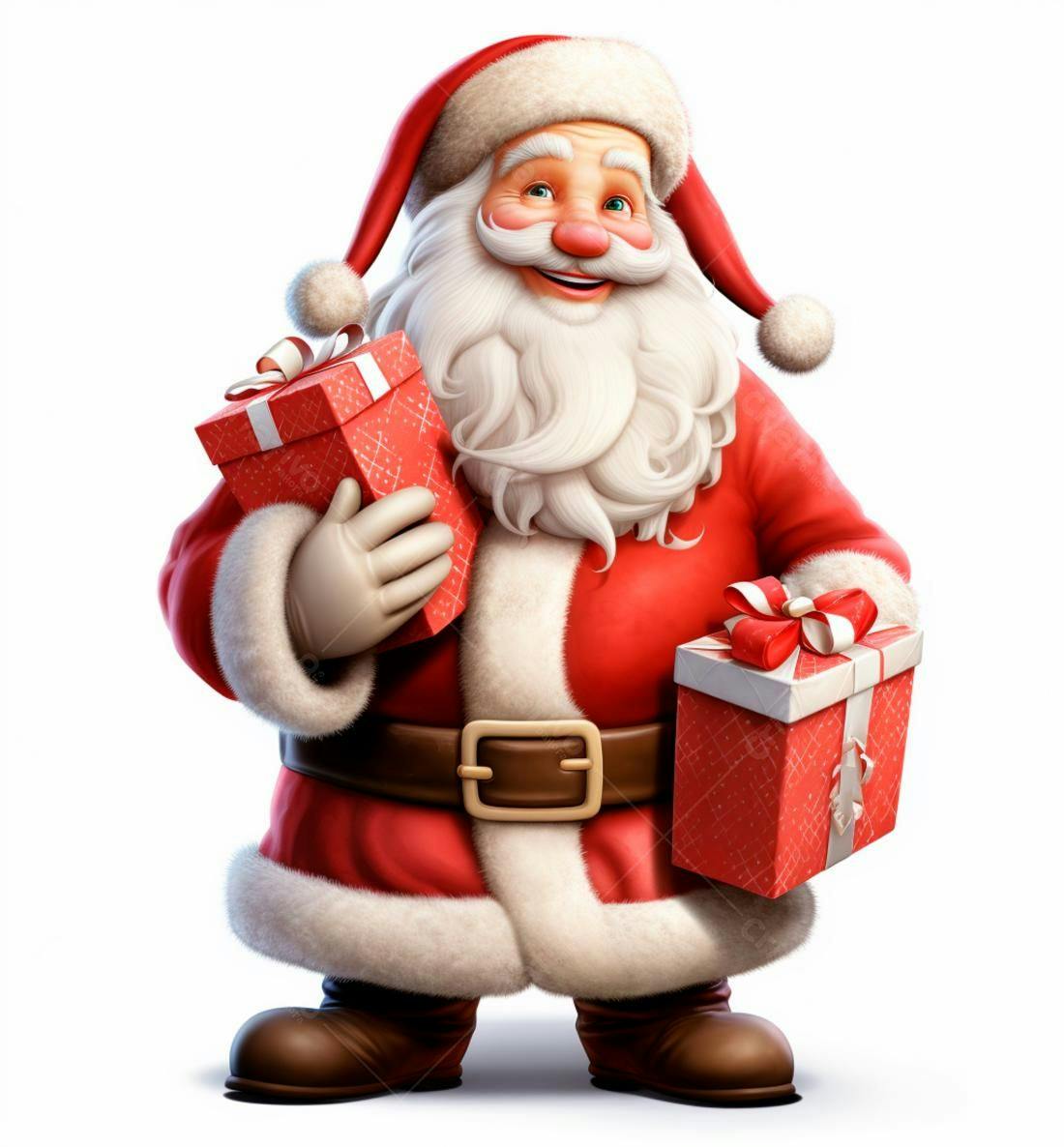 Papai Noel com presentes Natal
