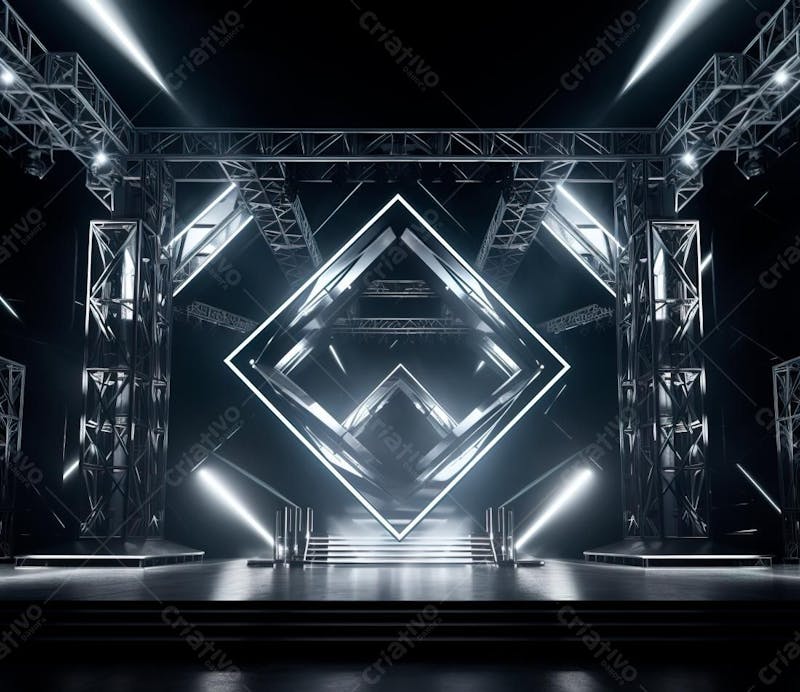 Fotografia de estrutura de ferro, estilo de palco de metal 21