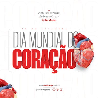 29 De Setembro   Dia Mundial Do Coração