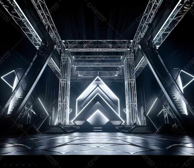 Fotografia de estrutura de ferro, estilo de palco de metal 25