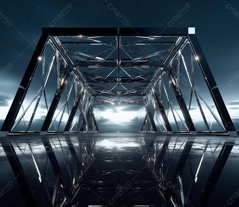 Fotografia de estrutura de ferro, estilo de palco de metal 39