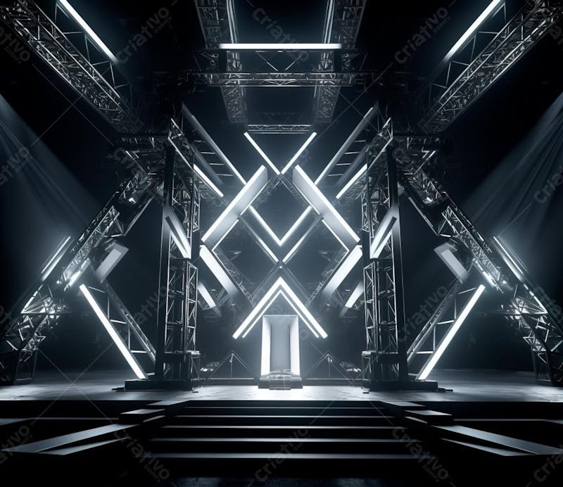 Fotografia de estrutura de ferro, estilo de palco de metal 43