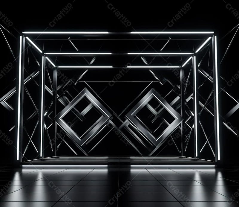 Fotografia de estrutura de ferro, estilo de palco de metal 55