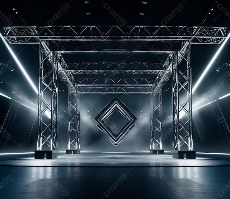 Fotografia de estrutura de ferro, estilo de palco de metal 65