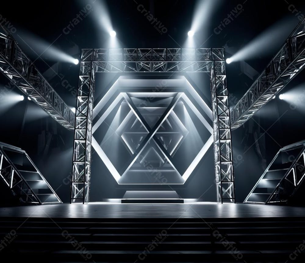 Fotografia De Estrutura De Ferro, Estilo De Palco De Metal 76