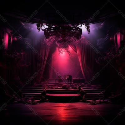 Imagem De Fundo De Um Palco Para Composicao 5