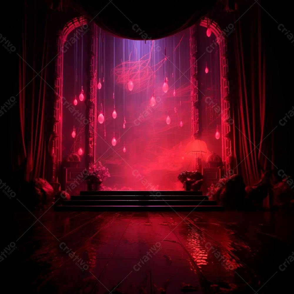 Imagem De Fundo De Um Palco Para Composicao 8