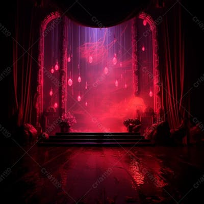 Imagem De Fundo De Um Palco Para Composicao 8