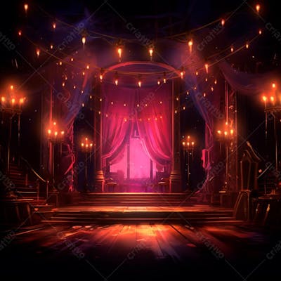Imagem De Fundo De Um Palco Para Composicao 9