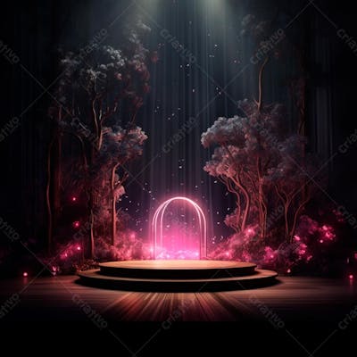Imagem De Fundo De Um Palco Para Composicao 11