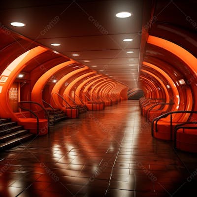 Fundo De Tunel Realista Para Composição (190)