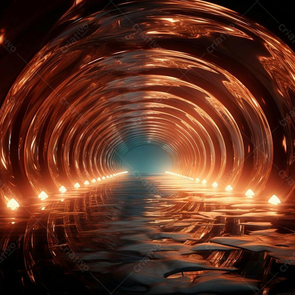 Fundo De Tunel Realista Para Composição (197)