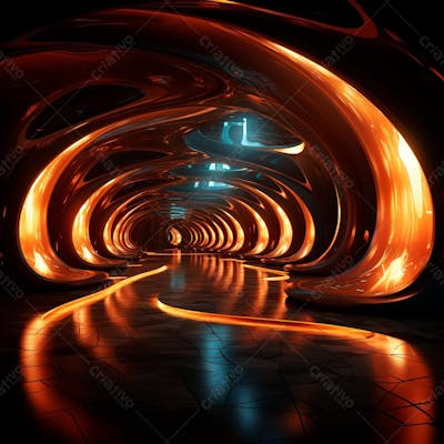Fundo De Tunel Realista Para Composição (216)