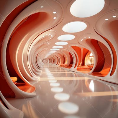 Fundo De Tunel Realista Para Composição (257)