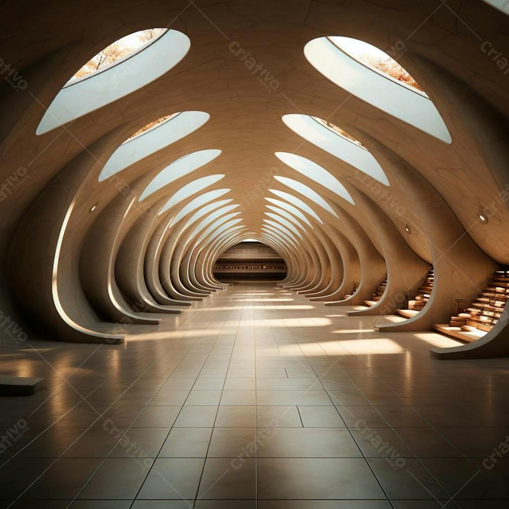 Fundo De Tunel Realista Para Composição (270)
