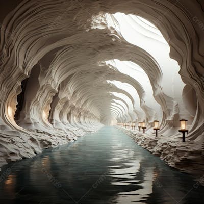 Fundo De Tunel Realista Para Composição (293)