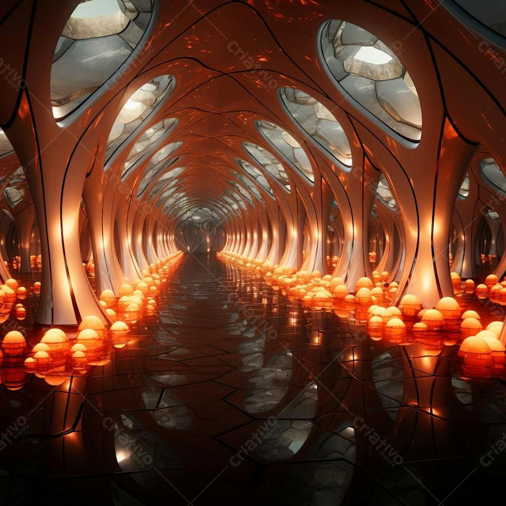 Fundo De Tunel Realista Para Composição (372)