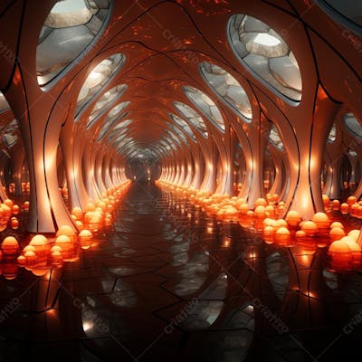 Fundo De Tunel Realista Para Composição (372)
