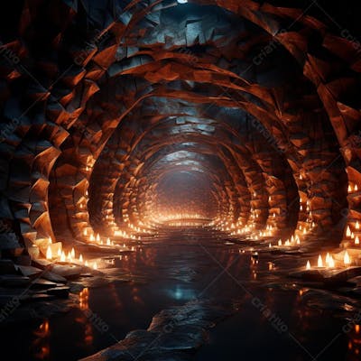 Fundo De Tunel Realista Para Composição (1)