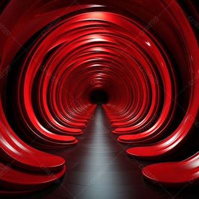 Fundo De Tunel Realista Para Composição (101)