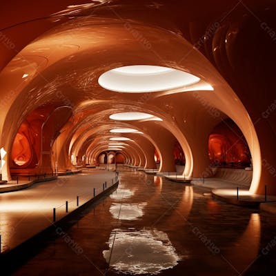Fundo De Tunel Realista Para Composição (430)
