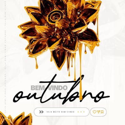 Arte 02   Seja Muito Bem Vindo Outubro