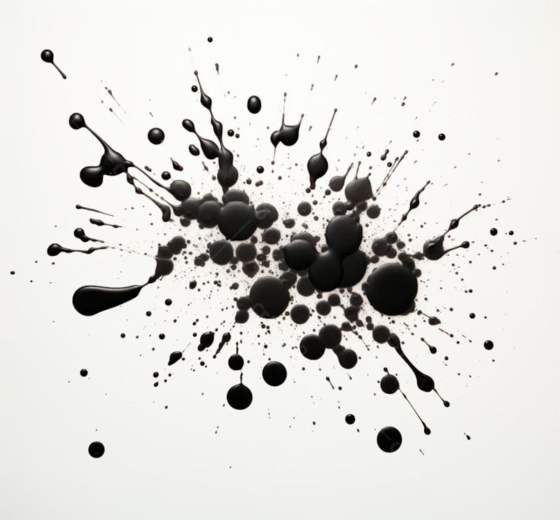 Textura de tinta spray pintada em aquarela preto e branco