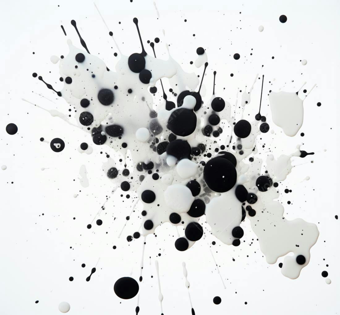 Textura Abstrata Preto e Branco para Fundo