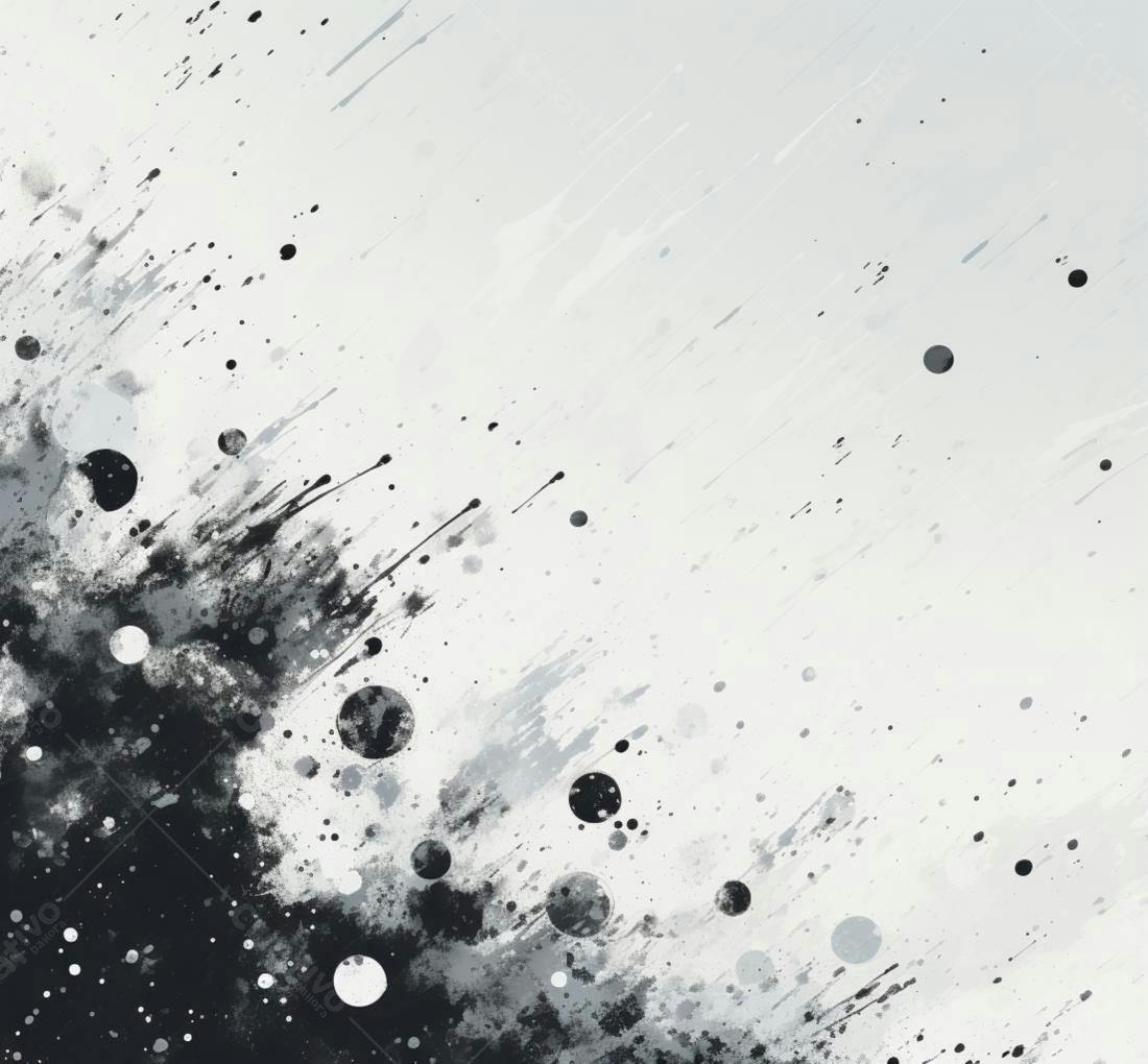 Textura Abstrata Preto e Branco para Fundo