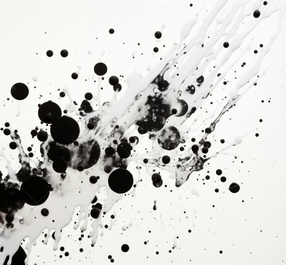 Textura Abstrata Preto e Branco para Fundo