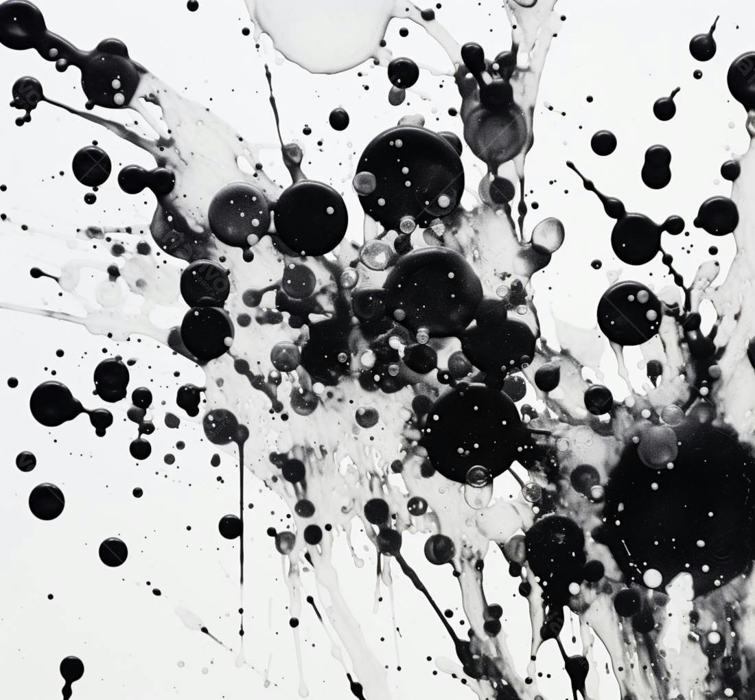 Textura Abstrata Preto e Branco para Fundo