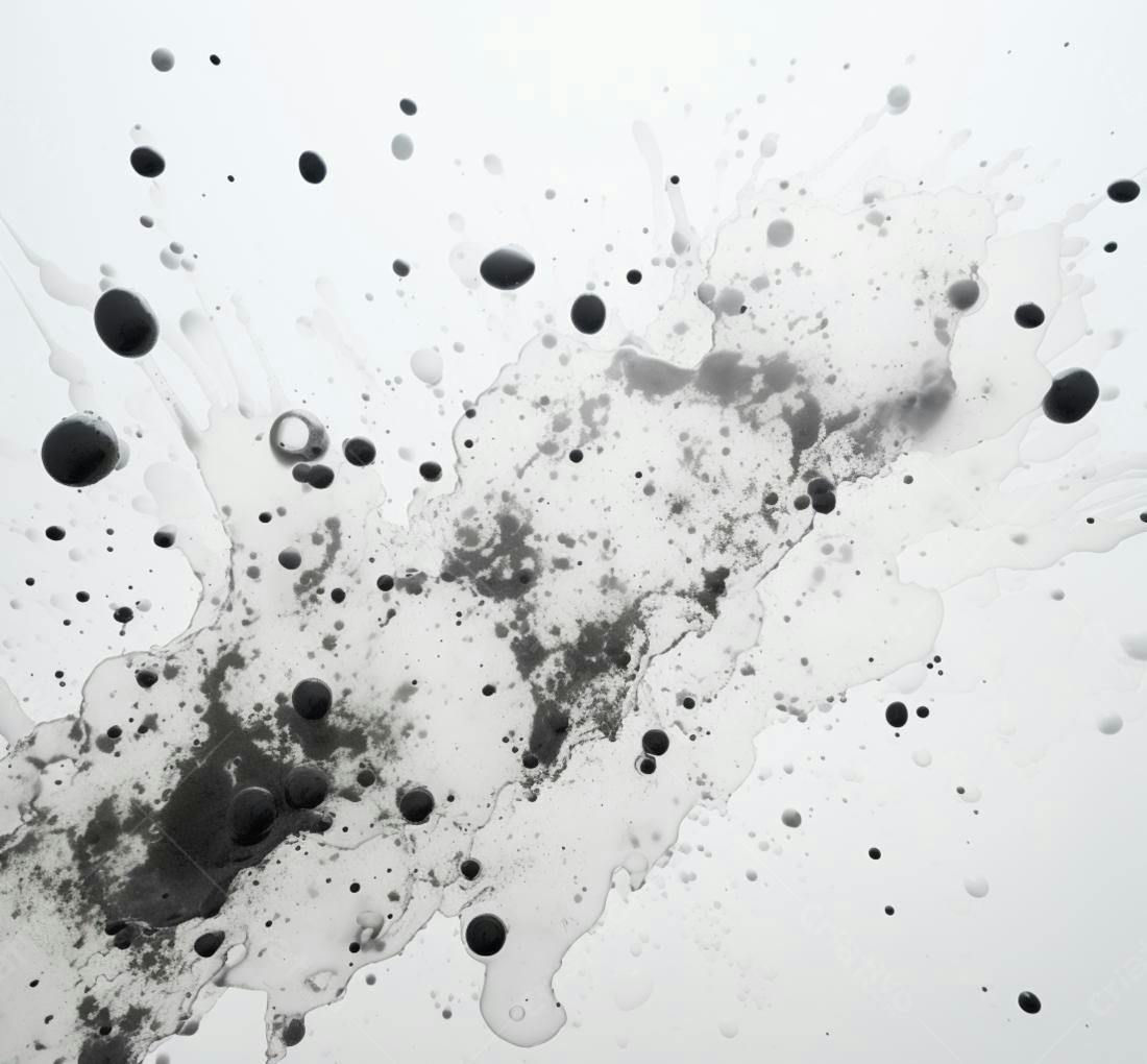 Textura Abstrata em Preto e Branco para Fundo