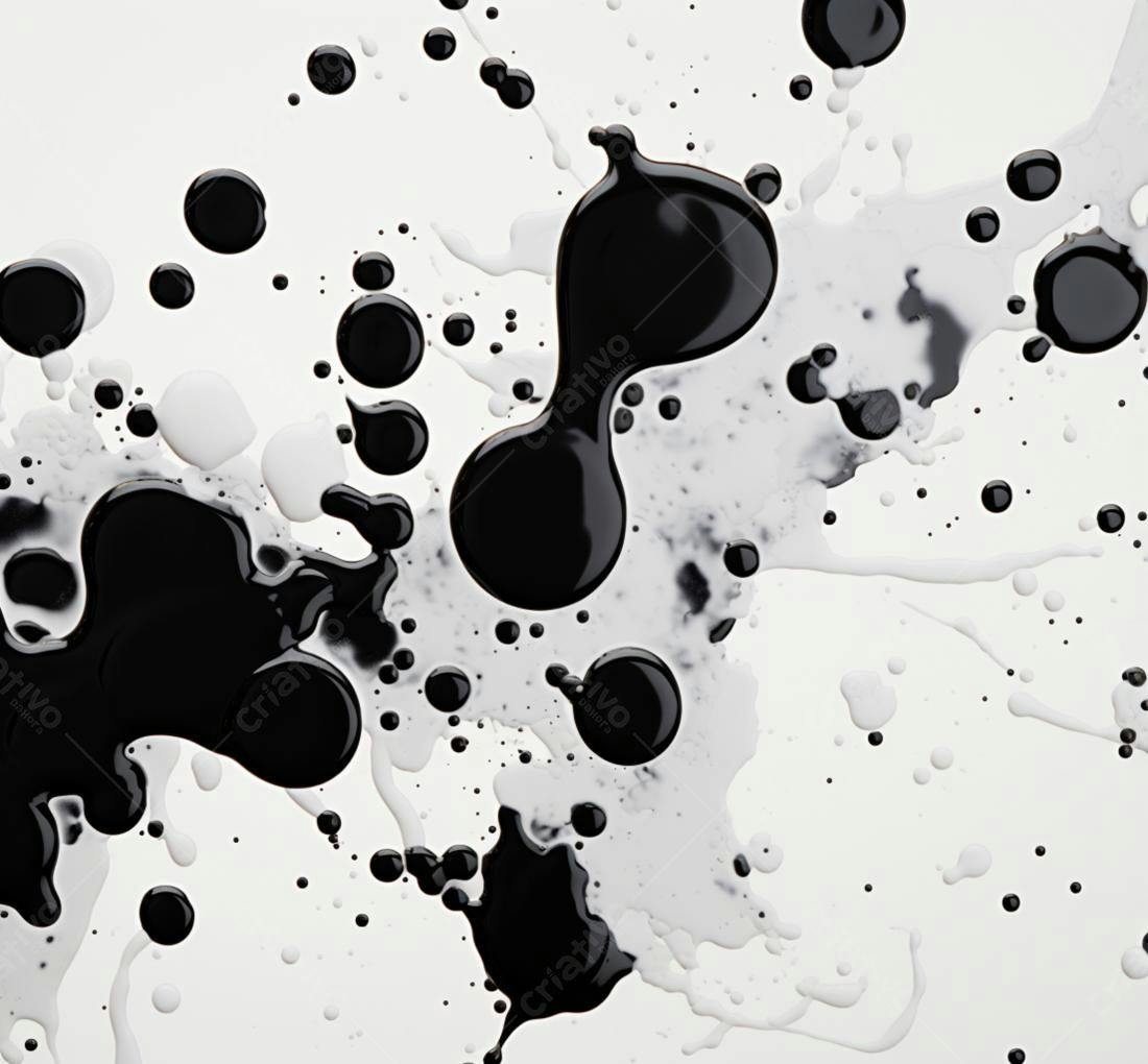 Textura Abstrata Preto e Branco para Fundo