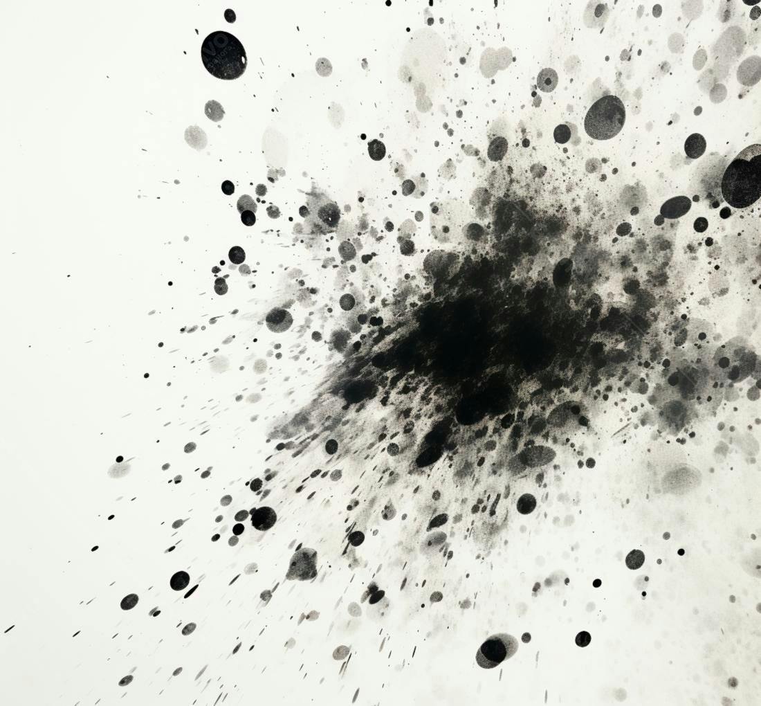 Textura Abstrata Preto e Branco para Fundo