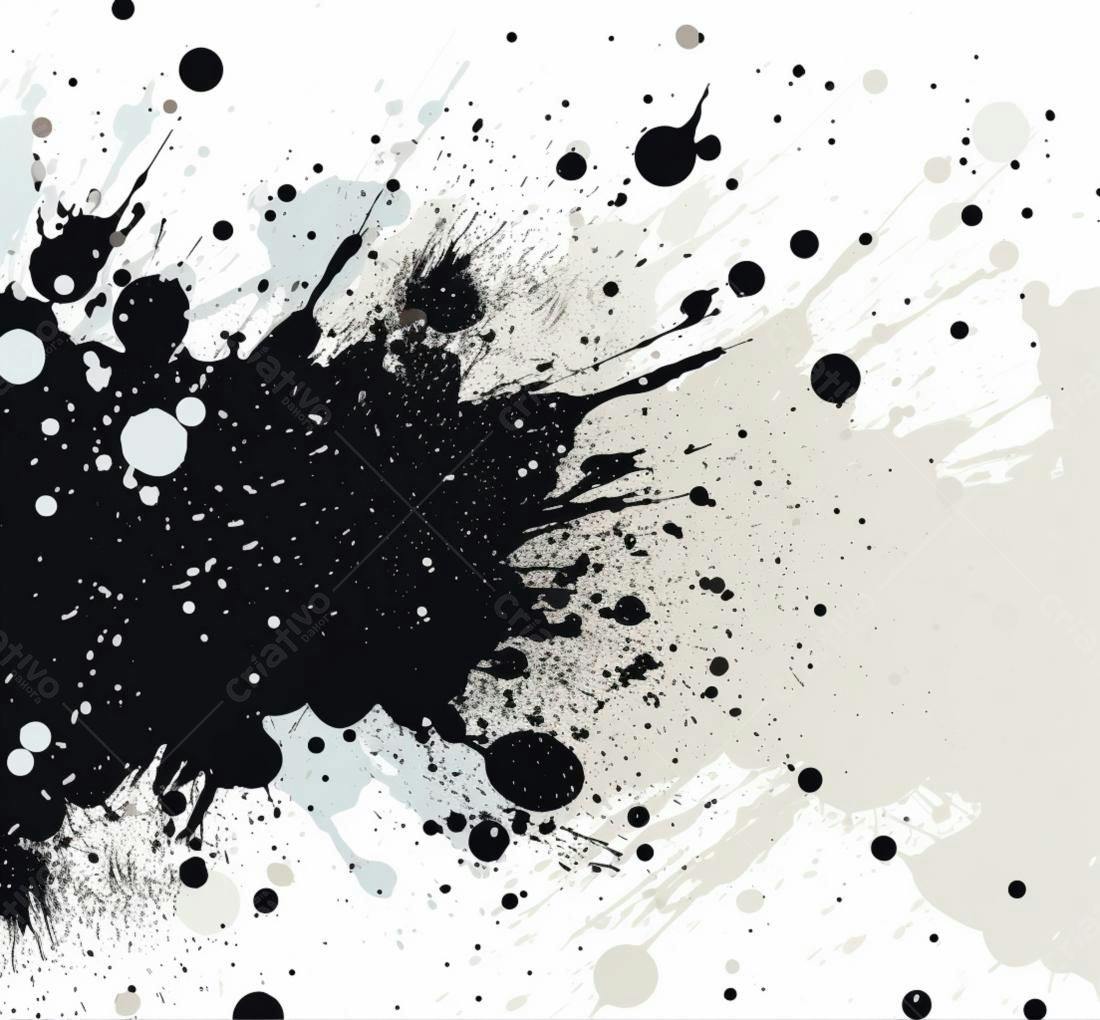 Textura respingos tinta preto e cinza para fundo