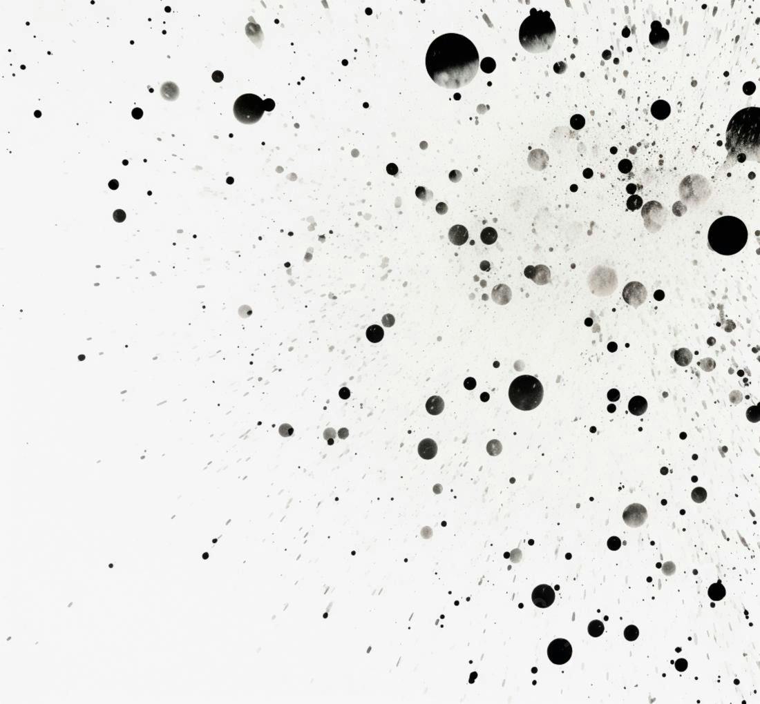 Textura respingos preto e branco para fundo abstrato