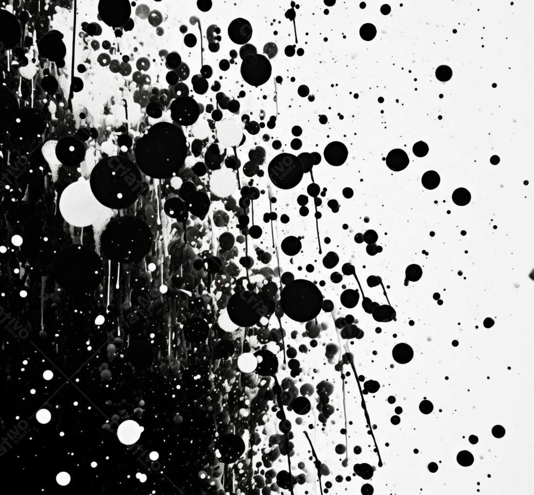 Textura Abstrata Preto e Branco para Fundo