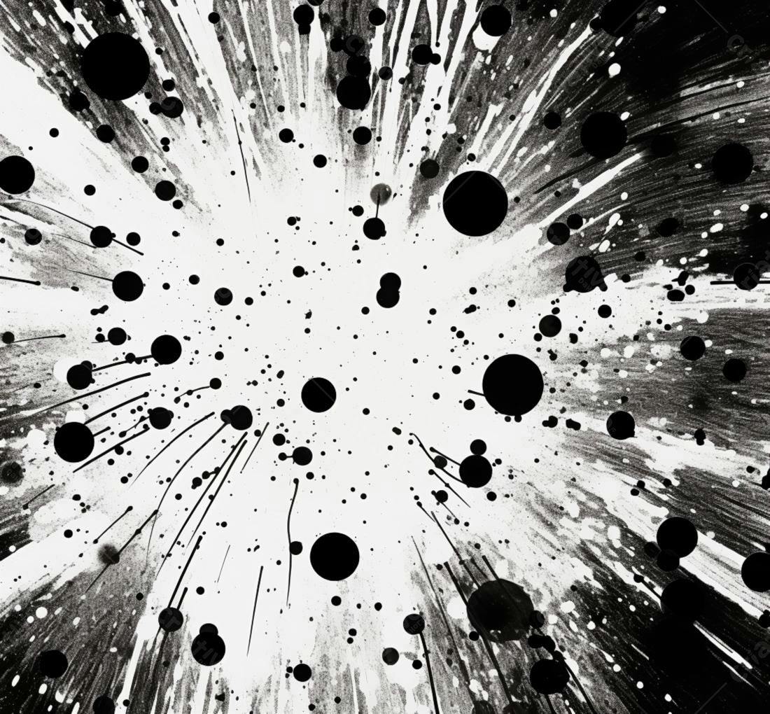 Textura Abstrata Preto e Branco para Fundo