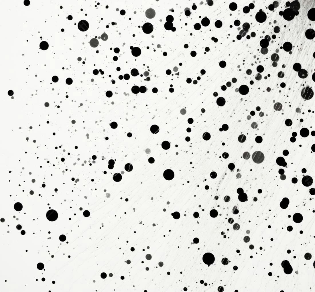 Textura Abstrata Pontilhada Preto e Branco para Fundo