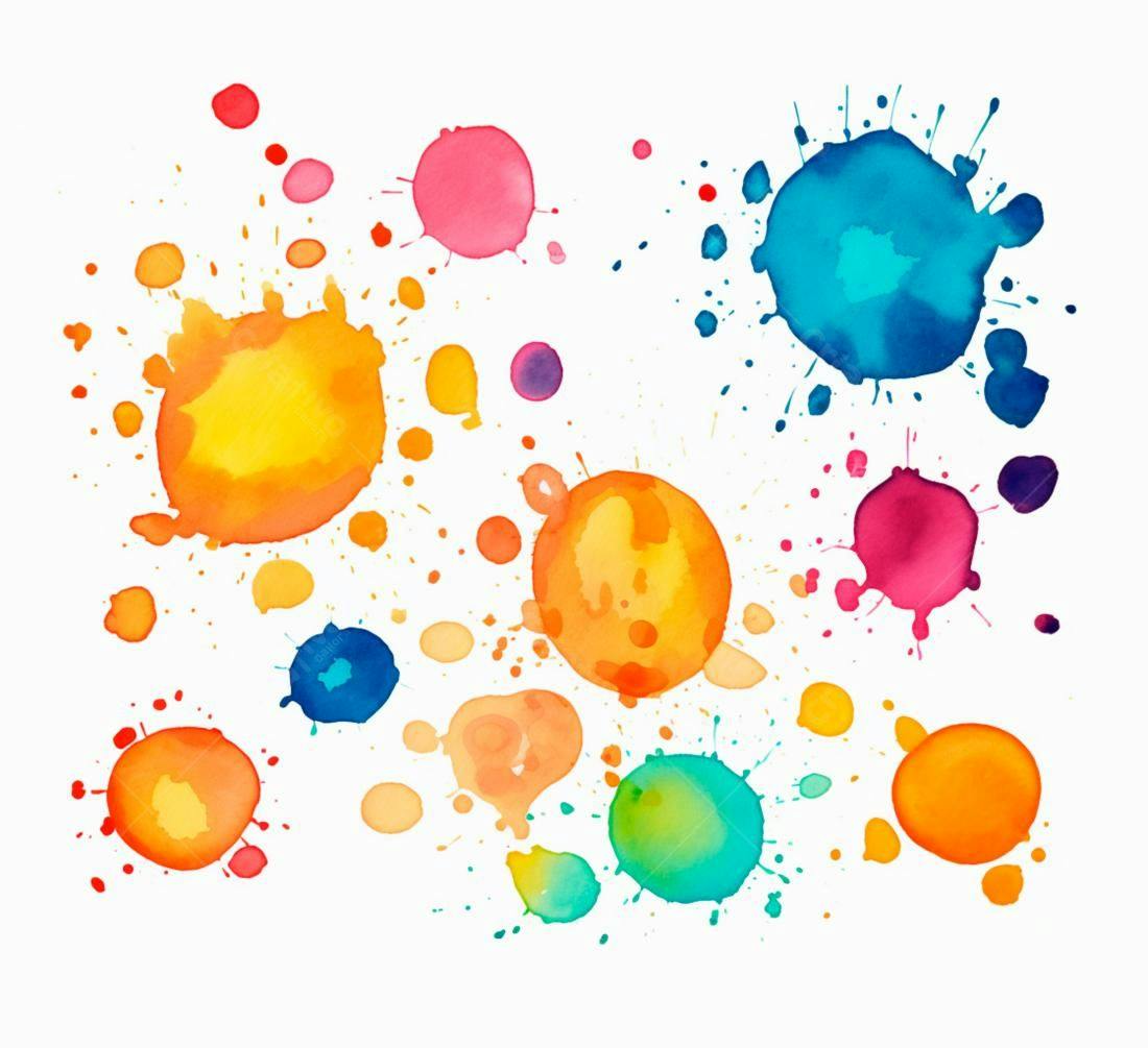 Textura aquarela colorida para fundo criativo