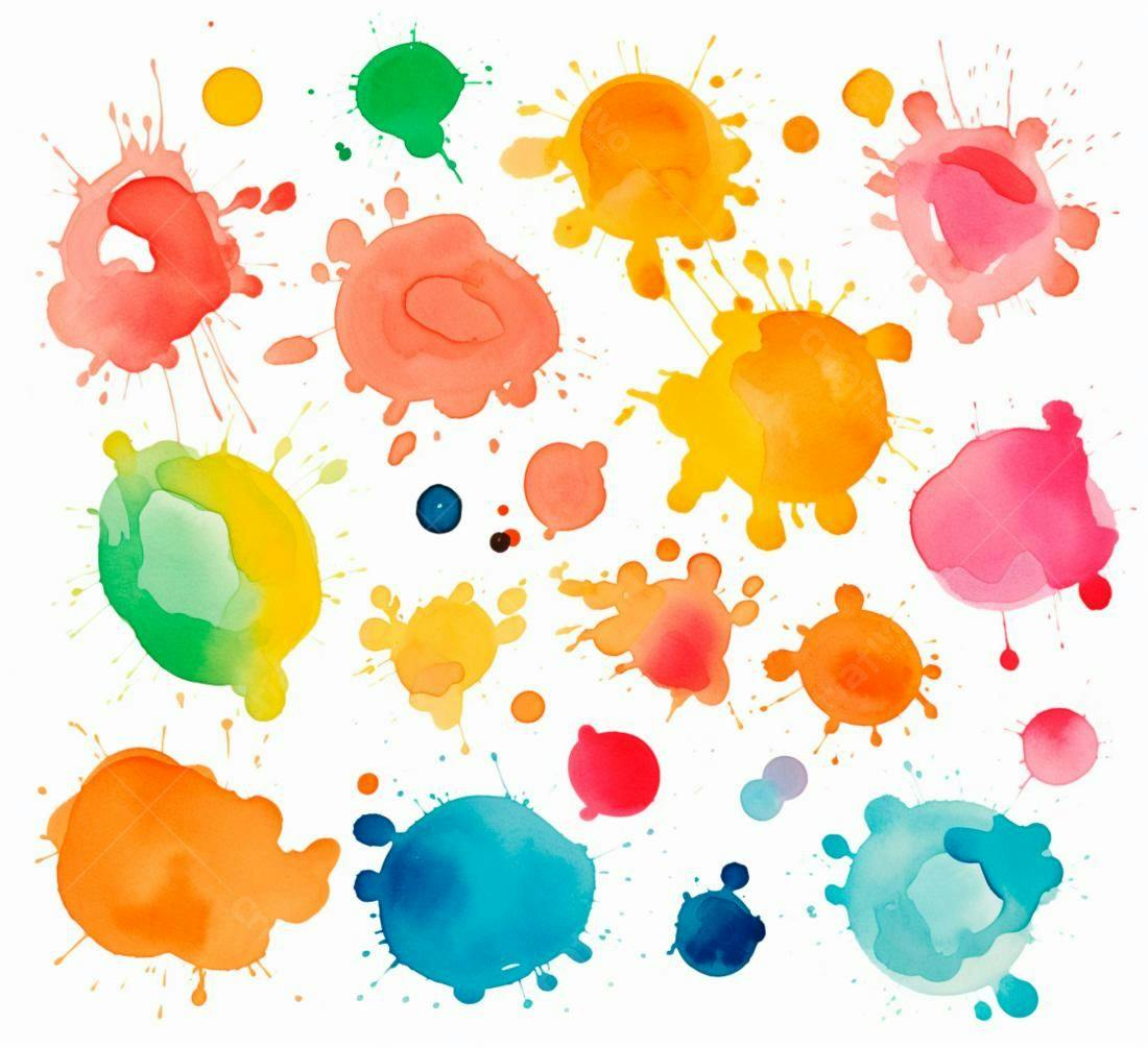 Textura aquarela colorida para fundo