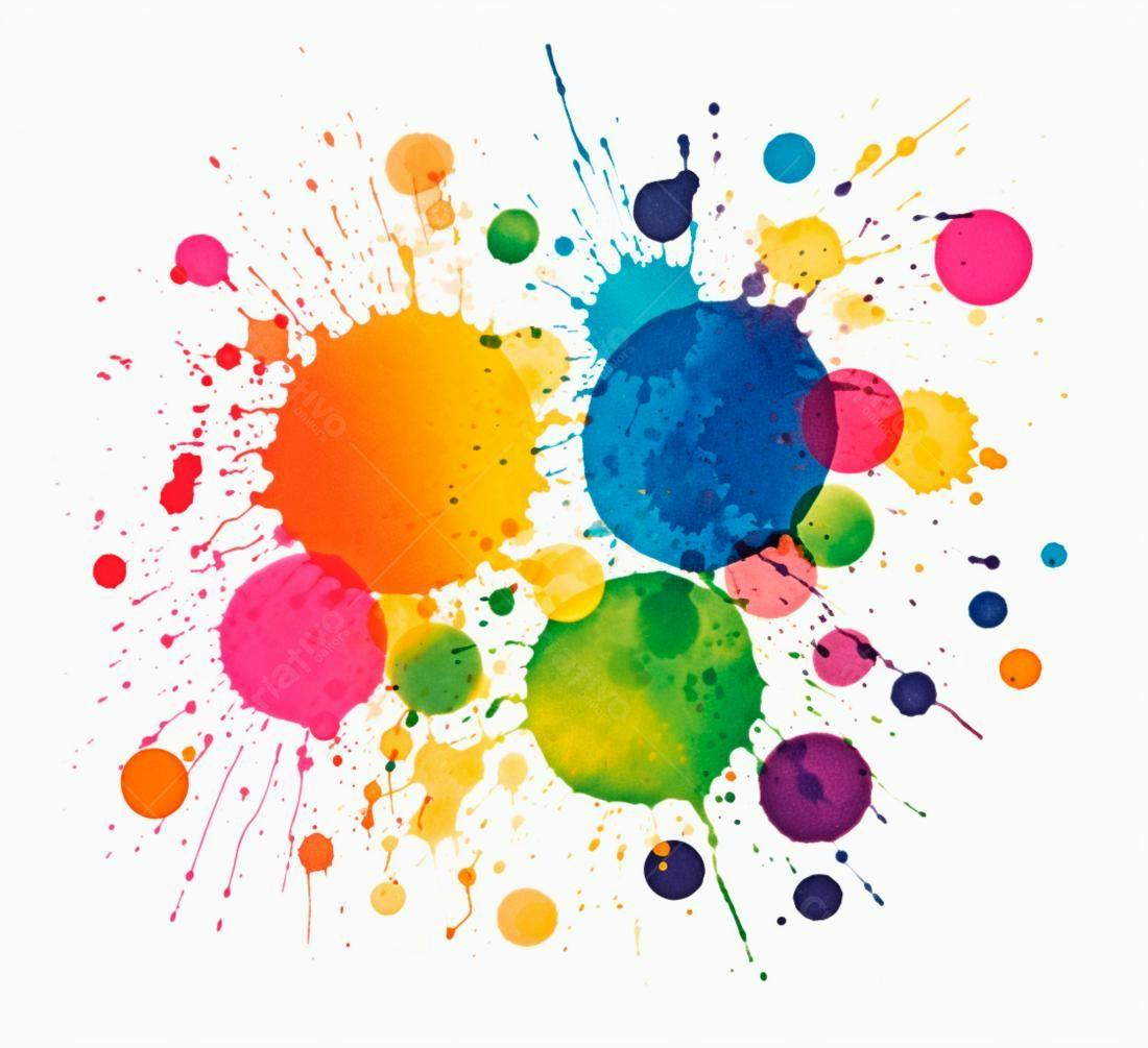 Textura aquarela colorida para fundo vibrante