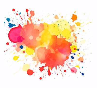 Imagem De Respingo De Tinta Colorida Estilo Textura (12)